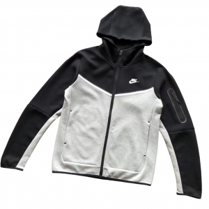 Sudadera Nike Tech Fleece Negra y Gris