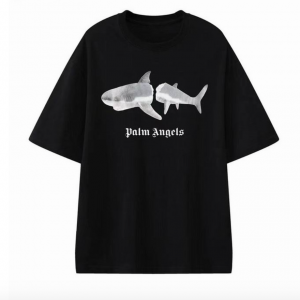 Camiseta Palm Angels Negra SHARK