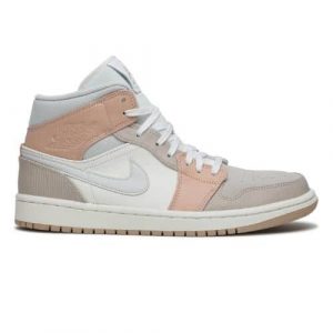 Air Jordan 1 Mid Beige Pink