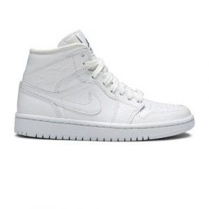 Air Jordan 1 Mid Total White
