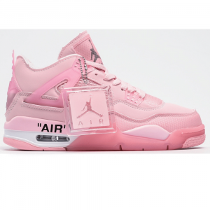 Nike Air Jordan 4 Retro x OFF WHITE ’PINK/SAIL’