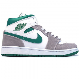 Air Jordan 1 Mid Grey Green
