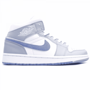 Air Jordan 1 Mid Grey Blue