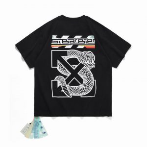 Camiseta Off-White Oversize Negra