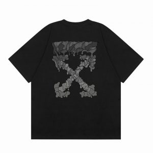 Camiseta Off-White Oversize Negra