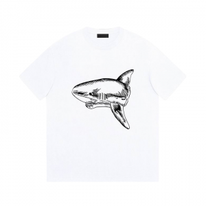 Camiseta Palm Angels Blanca SHARK