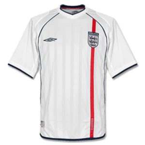 Camiseta Retro Inglaterra 02/03
