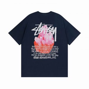 Camiseta STÜSSY Azul Marino