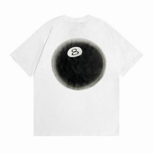 Camiseta STÜSSY Blanca Billar