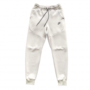 Pantalón Largo Nike Tech Fleece Blanco