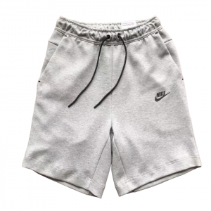 Pantalón Corto Nike Tech Fleece Gris