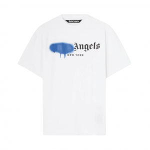 Camiseta Palm Angels Graffiti Blue